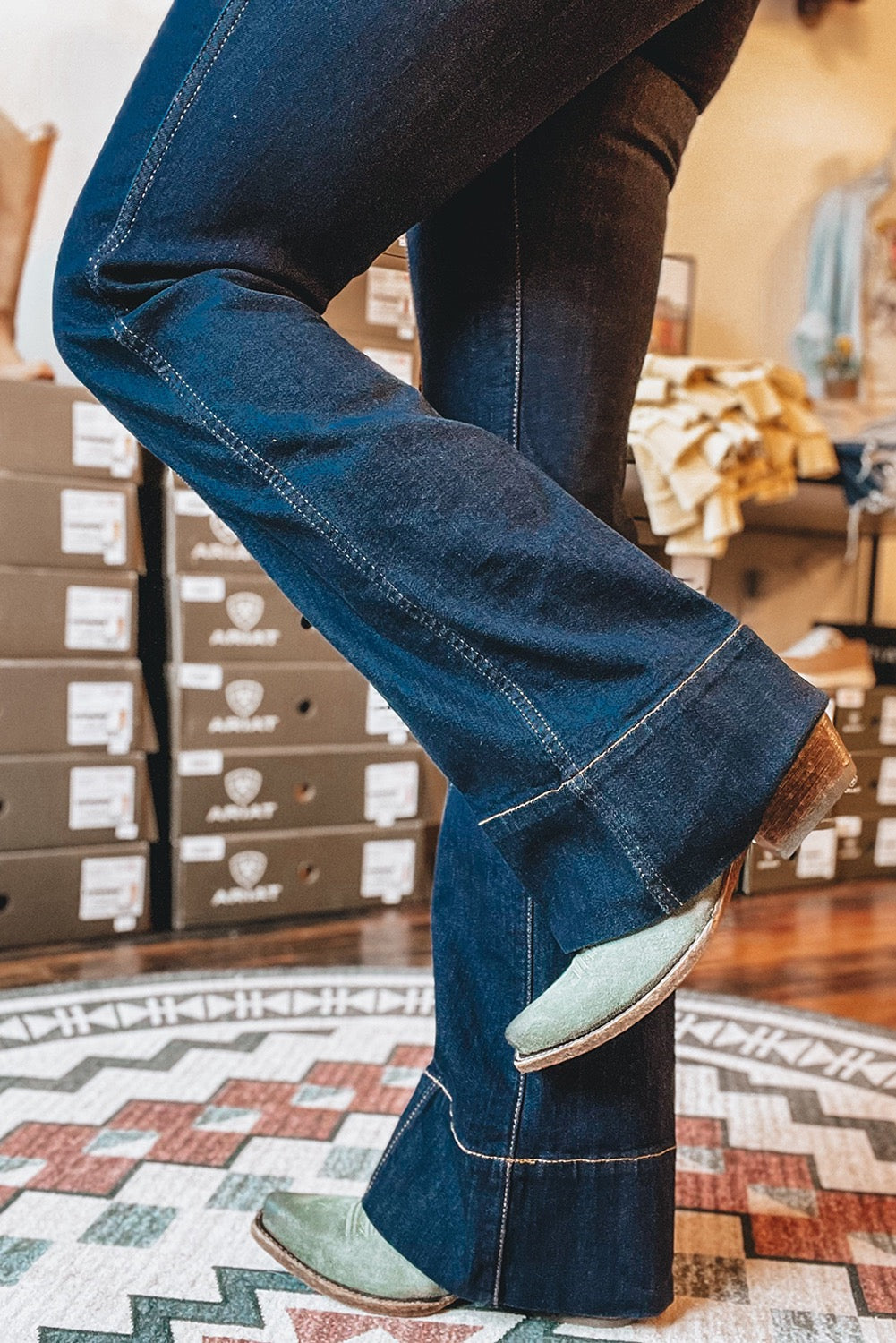 Sail Blue Dark Wash Jeans