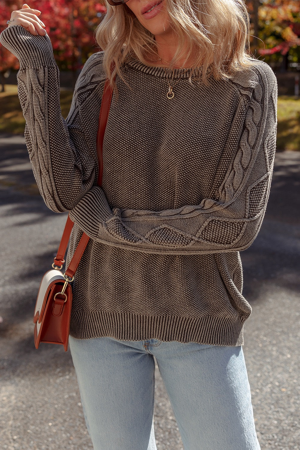 Brown corded shirt