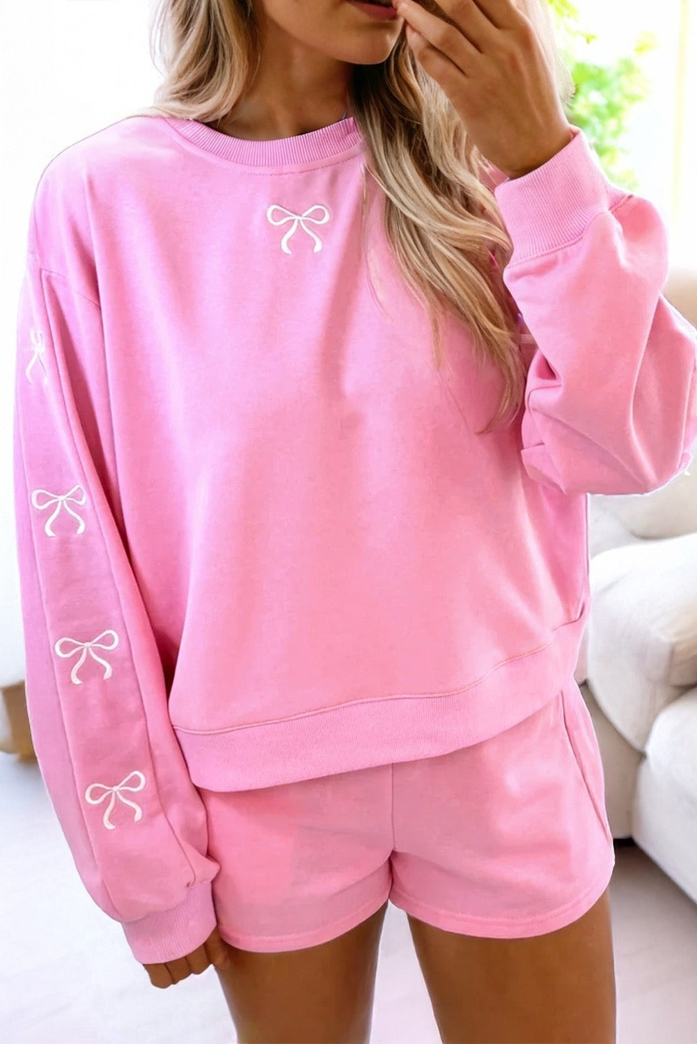 Pink Bow PJs