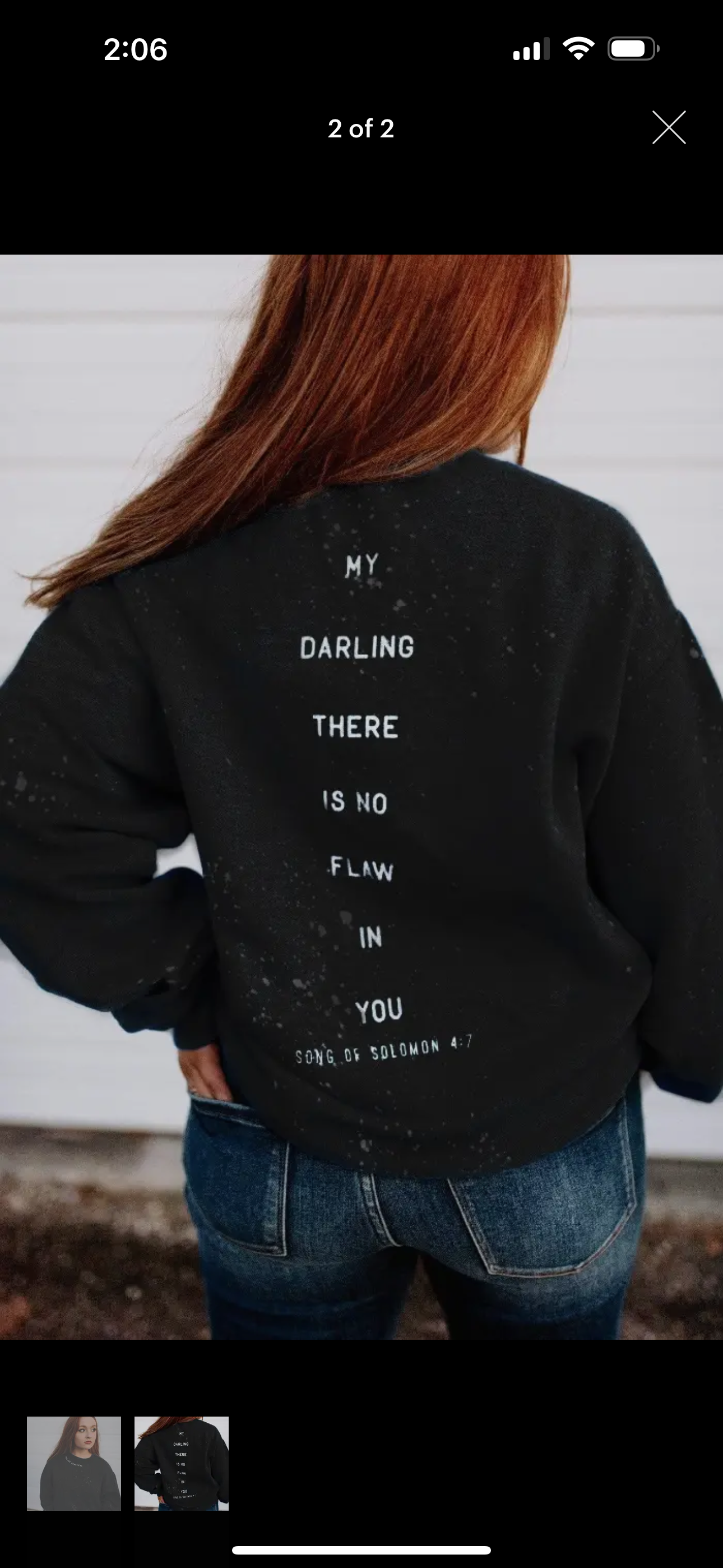 You are beautiful Sweatshirt