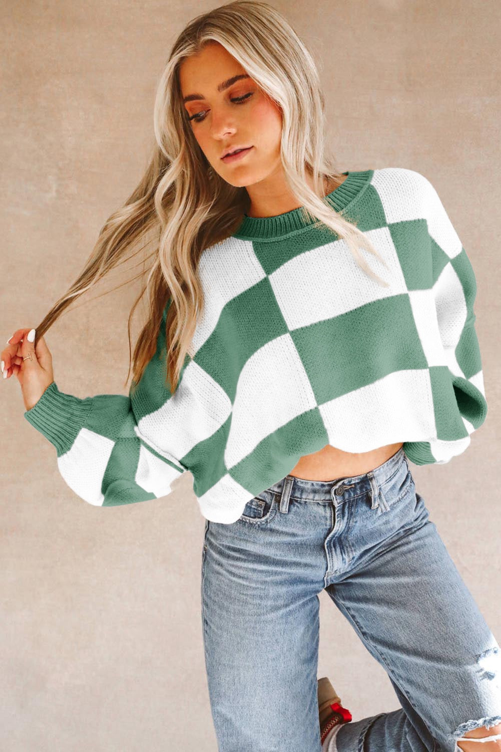 Green Checkered Shirt