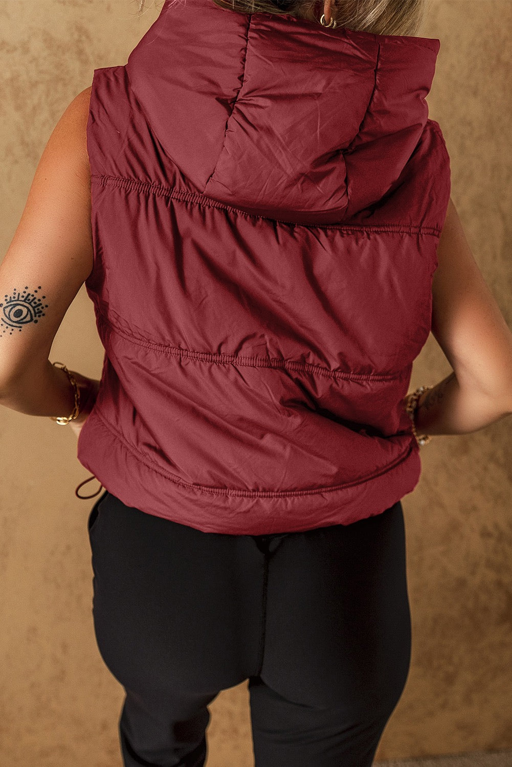 Clay Puffy Vest