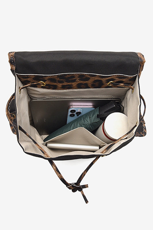 Leopard Cream Bag