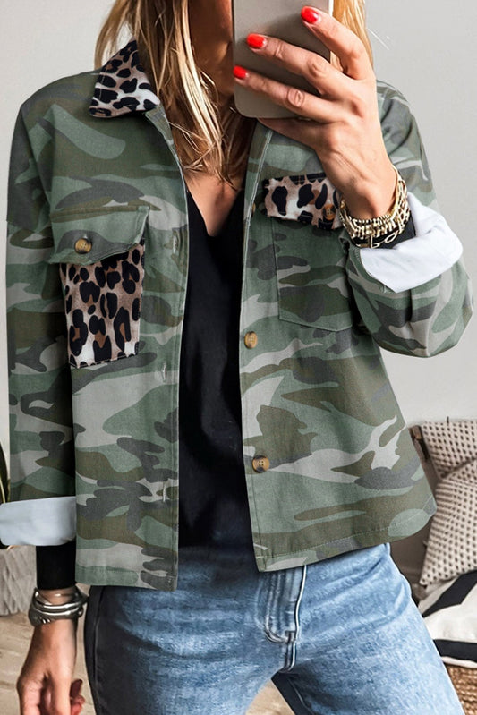 Camo/cheetah jacket