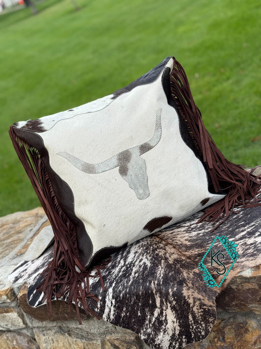 Longhorn Pillow