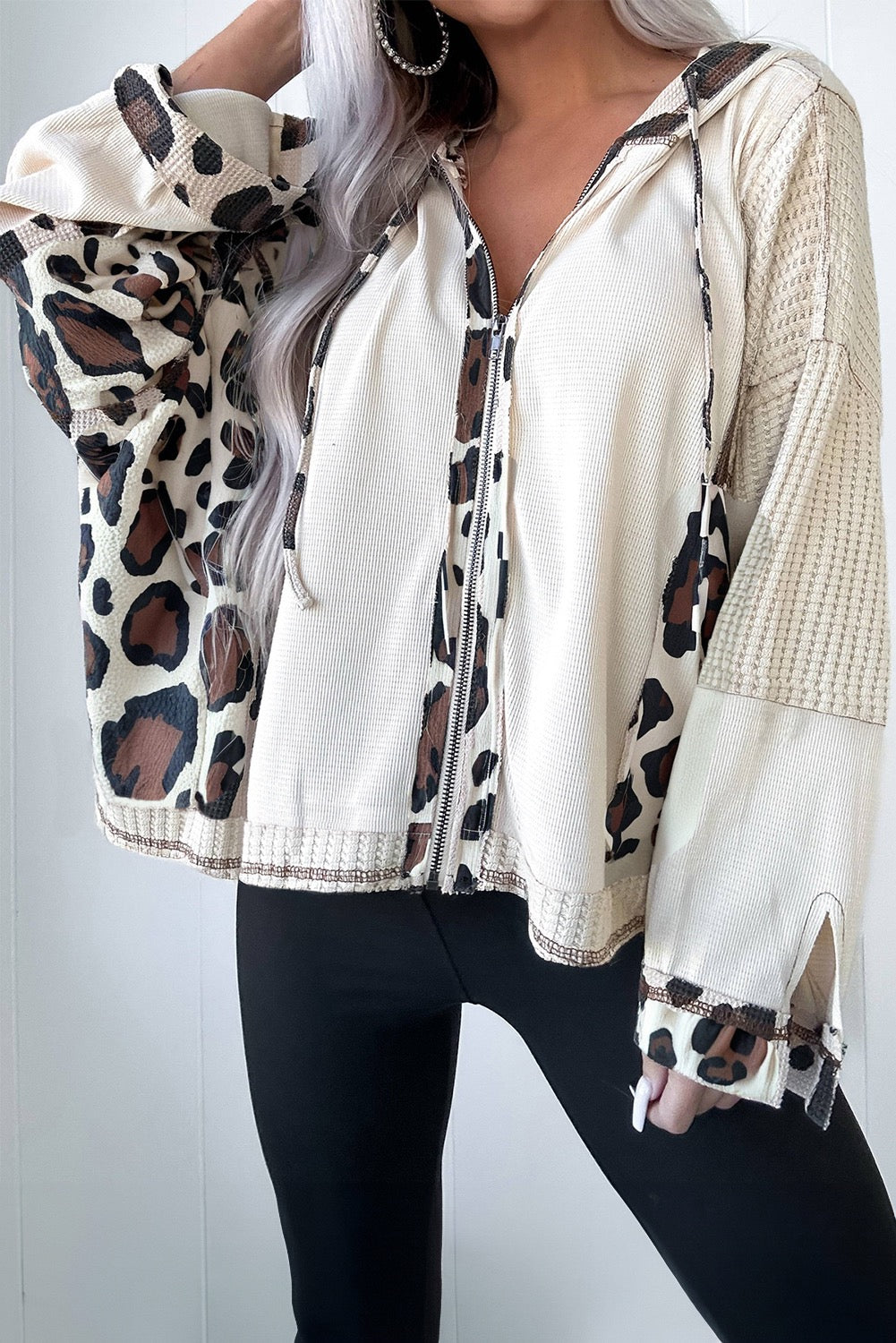 Leopard Zip Up!