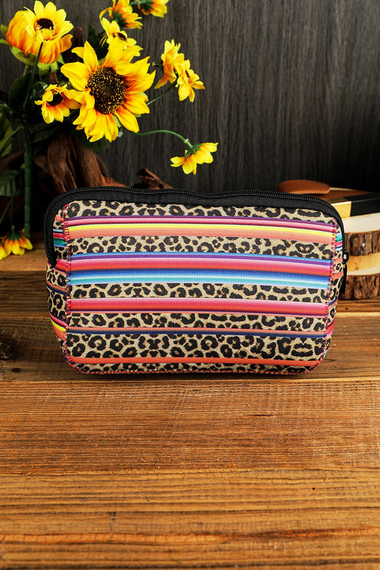 Multicolor Leopard Bag