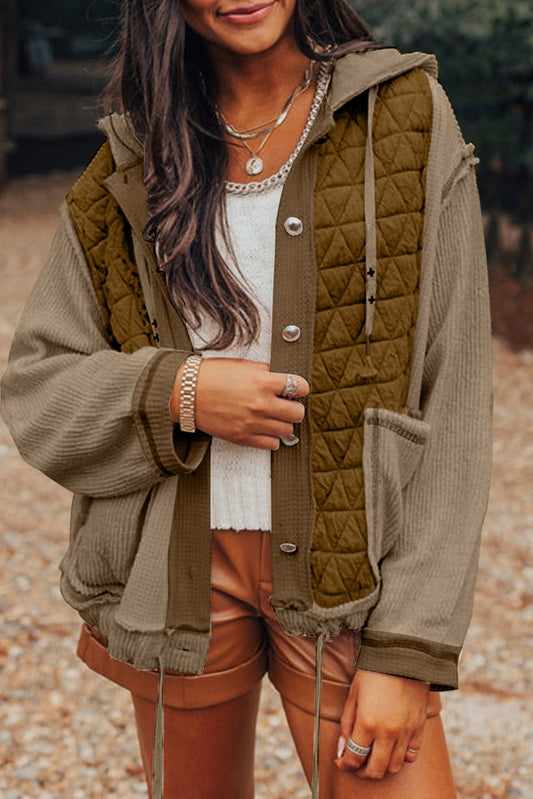 Green Quilted Jacket