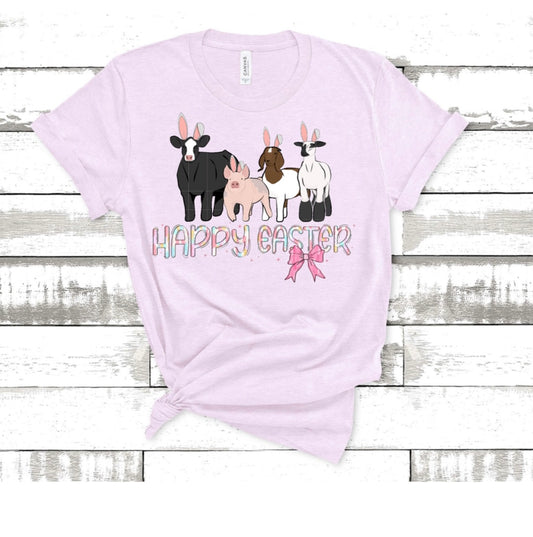 Easter Livestock Shirt-purple