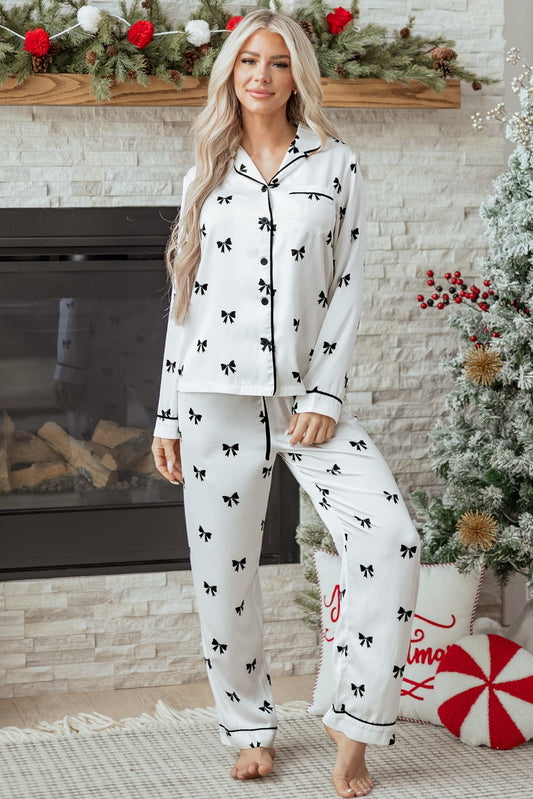 Bows Pajama Set
