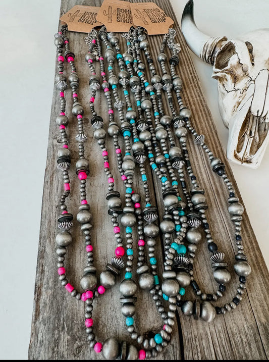 Turquoise 2 layered necklace