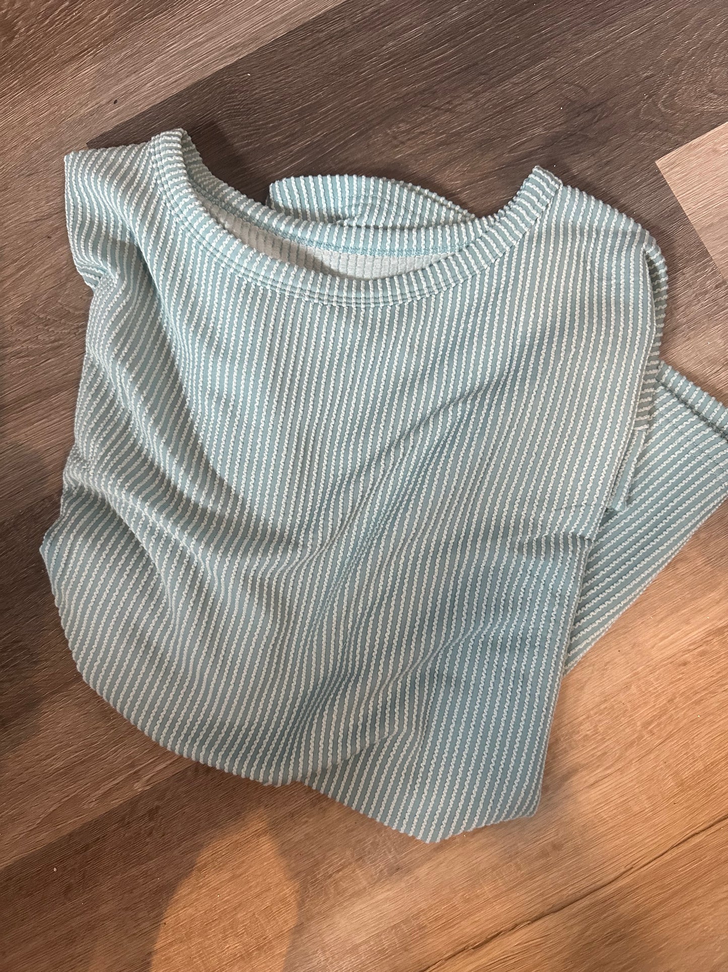 Teal Corded Shirt